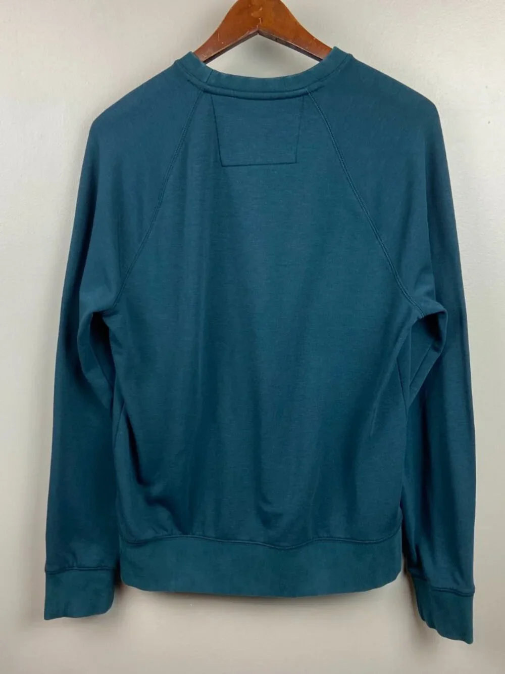 Banana Republic x Polartec Teal Blue Sweatshirt Size Medium Lightweight Outdoor